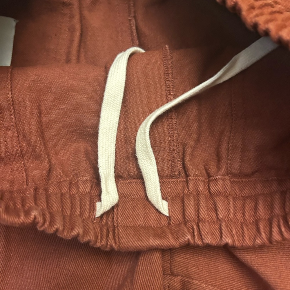 BODE Twill Rugby Short In Cinnamon - Picture 8 of 15